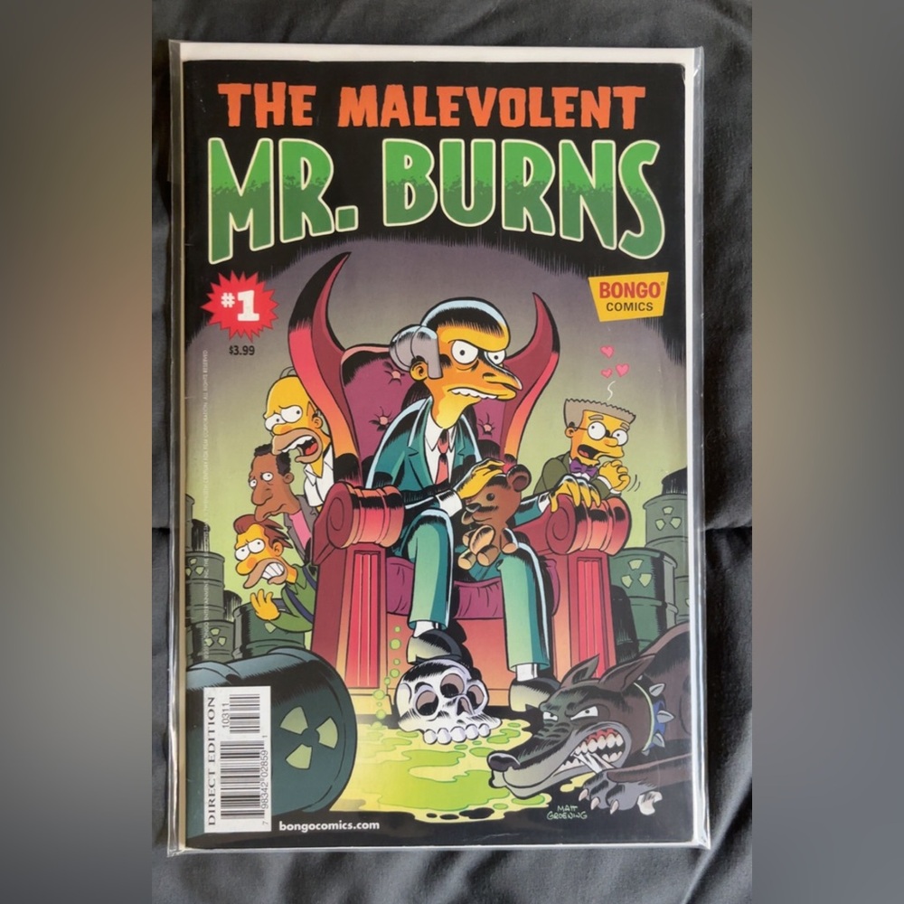 The Malevolent Mr. Burns #1